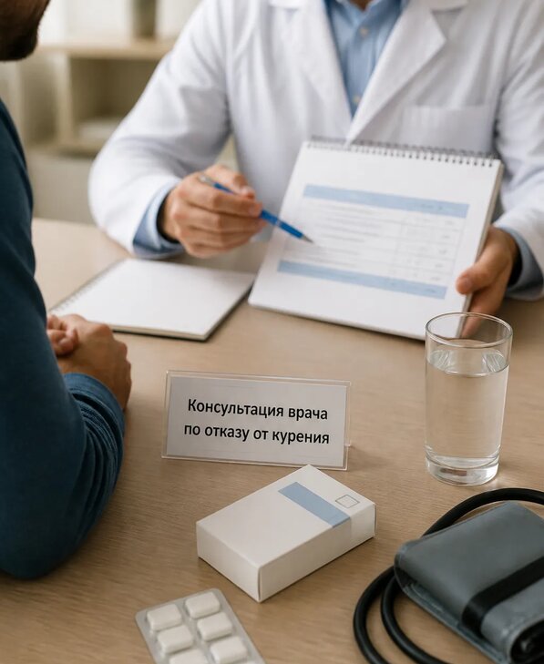 Консультация врача по отказу от курения для взрослых в Кропоткине